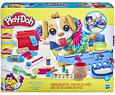 Play-Doh žaidimų tešlos rinkinys Apsilankymas pas veterinarą Hasbro F3639