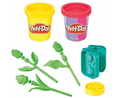 PLAY-DOH Žaidimų tešlos TULPPIŲ IR narcizų rinkinys su priedais G2478