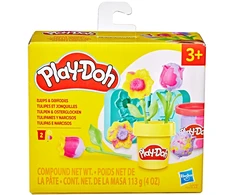 PLAY-DOH Žaidimų tešlos TULPPIŲ IR narcizų rinkinys su priedais G2478