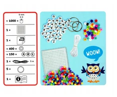 Playbox DIY komplektas Lyginimo karoliukai raktų pakabukai 1550 vnt. 5+