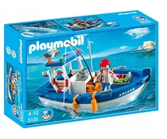 PLAYMOBIL 5131 Žvejybos valtis, žvejų valtis