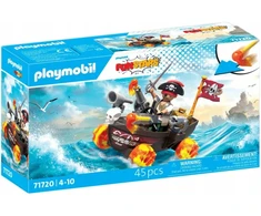 PLAYMOBIL 71720 Piratų laivo žaidimas, Funstars, 45 dalys, Nuo 4 metų