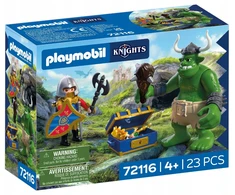 PLAYMOBIL – Trolis su liūto riterio lobiu (72116)