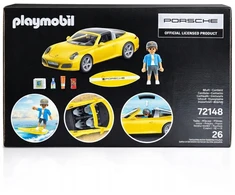 PLAYMOBIL Porsche 911 Targa 72148 EDEKAB – specialus leidimas, geltonas