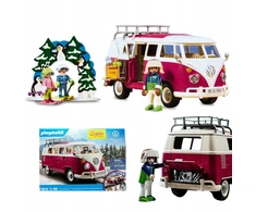 PLAYMOBIL Volkswagen T1Camping Bus - Winteredition 71814 blokai