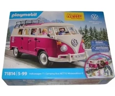Playmobil Volkswagen VW T1 kemperis - EDEKA Winter Edition II 71814
