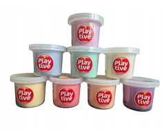 Playtive Ciastolina w 8 pastelowych kolorach do kreatywnej zabawy