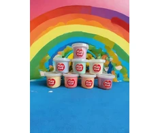 Playtive Ciastolina w 8 pastelowych kolorach do kreatywnej zabawy