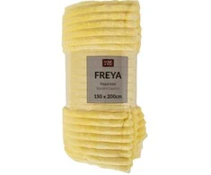 Fotelis Home4you Pledas FREYA, geltonas