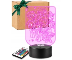 Plexido 3D LED naktinė lempa My Little Pony Gift Name