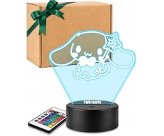Plexido Lampka LED 3D Hello Kitty Cinnamoroll Sanrio su Imieniem Na Prezent