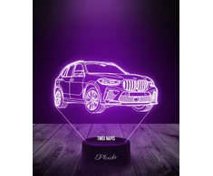 Plexido Lampka Nocna 3D LED Samochód BMW X5