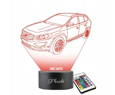 Plexido Lampka Nocna 3D LED Samochód Volvo XC60 SUV
