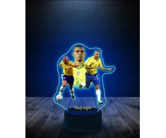Plexido Lampka Nocna su Nadrukiem LED Ronaldo Luis Nazario