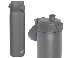 Gertuvė PLIENINIS MOKYKLINIS BUTELĖLIS VAIKAMS BUTELĖLIS - LENGVAS, SANTRAUKAS - ION8 0,6L 600 ml