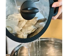Plieninis PUODAS, INDUKCINIS, NERŪDijantis, dujos MAŽAS Starke Pro Sante 1.9L 16cm