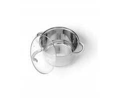 PLIENINIS PUODAS SU DANGIU 3L 20cm HOFFNER MASTERPAN ELEGANCE GAS INDUCTION N