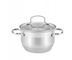 Plieninis puodas su dangteliu, indukcinis, 18cm, 2,9l | Maestro MR-3512-18