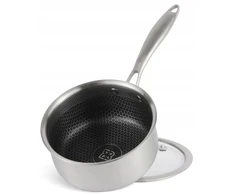Plieninis puodas su nepridegančia danga, HONEYCOMB 16cm 1,5L 7680