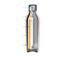Plieninis termosas termo buteliukas kavos arbatai Varis 500 ml ROOT7