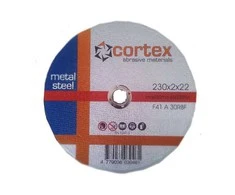 Plieno pjovimo diskas CORTEX, 230 x 2,0 x 22 mm