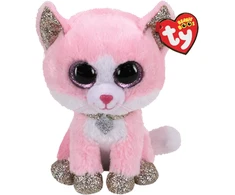 TY Beanie Boos Pliušinis žaislas - rožinė katė, 15.5 cm