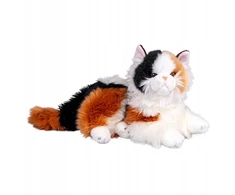 PLIUSINIS KATINĖS MASKOTAS Smily Play Mielas žaislas vaikams Įvairiaspalvis 23 cm