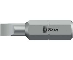 Plokščias atsuktuvo antgalis WERA 800/1 KZ 1,2x8x25mm