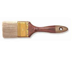 Plokščias teptukas su medine rankena dažymui COLOR EXPERT, 70 mm