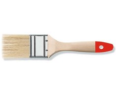 Plokščias teptukas su medine rankena dažymui COLOR EXPERT, 70 mm