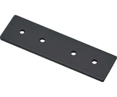 Plokštelė tiesiam paviršinių bėgelių sujungimui magnetinės sistemos VESTALIGHT VESTA1066M