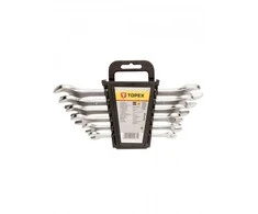 Plokšti veržliarakčių rinkinys TOPEX 35D655 (6 vnt., 6-17 mm)