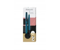 Plunksnakočio ir rašiklio rinkinys Jazz Noble Aqua - PELIKAN