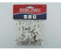 Plytelių kryželiai EDELMAX, 8 mm storio, 50 vnt.