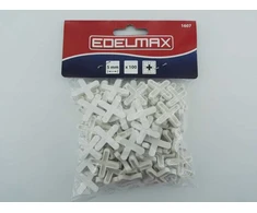 Plytelių kryželiai EDELMAX, T formos, 4 mm storio,100 vnt.