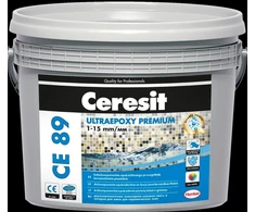 Plytelių siūlių glaistas Ceresit CE89 Ultraepoxy Premium Pearl pilka, 2,5kg, šviesiai pilkos sp.