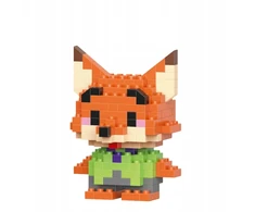 PLYTOS – NICK BAJER FOX FIGURINE – ZOOSTORY – 147 ELEMENTAI