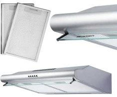 Po spintele montuojamas virtuvės gartraukis – 50 cm sugeriamasis Berdsen BE-10-A INOX