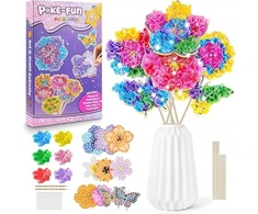 POKE ART FLOWERS DIY RINKINYS, KŪRYBINGAI DOVANAI
