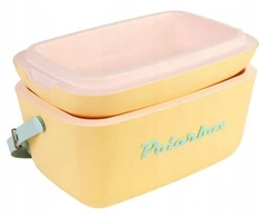 Polarbox 20l kelioninė šaldymo dėžė su odiniu dirželiu