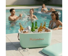 POLARBOX TERMINIS KREPŠIS PAPLŪDŽIO PIKNIKO KEMPINGUI RETRO PASSIVE 20L