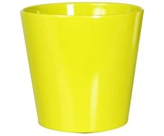 Polnix Dekoratyvinis gėlių vazonas Berlin D15cm H14cm keraminis/žalias