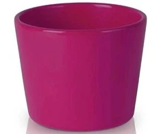 Polnix Dekoratyvinis gėlių vazonas Deco D12cm H9cm rožinis