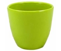 Polnix Dekoratyvinis gėlių vazonas Deco D7cm H6cm keraminis/šviesiai žalias