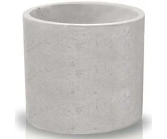 Polnix Dekoratyvinis gėlių vazonas Etno Ø14cm H13cm keraminis/pilkas