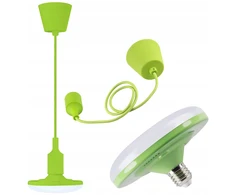 Polux Kiki 10 Led pakabinamas šviestuvas, žalias