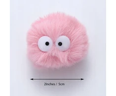POMPONS 5CM 20Vnt. PUUKŪS KAMULIUKAI ANGISTRACINIAI DIRBTINIO KAILIO DEKORATYVINIAI