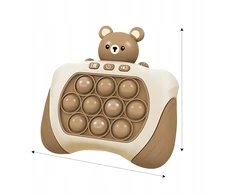 POP IT ELECTRONIC ARCADE ANTISTRESS BEAR JAUTIMO ŽAIDIMAS