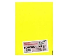 Popieriaus lapas Folia A4 300g citrinų geltona