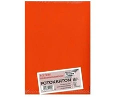 Popieriaus lapas Folia A4 300g oranžinis
